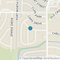 Map location of 5901 Randell Avenue, Edgecliff Village, TX 76134