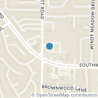 Map location of 4104 Swinley Forest Drive, Arlington, TX 76017