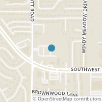Map location of 5403 Winged Foot Drive, Arlington, TX 76017