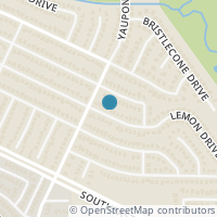 Map location of 507 Lemon Dr, Arlington TX 76018