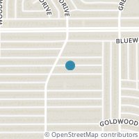 Map location of 749 Deerwood Drive, Dallas, TX 75232