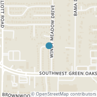 Map location of 5312 Windy Meadow Drive, Arlington, TX 76017