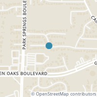 Map location of 3520 Mckamy Oaks Trail, Arlington, TX 76017