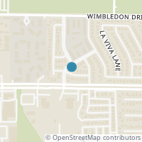 Map location of 1018 Palos Verdes Boulevard, Arlington, TX 76017