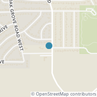 Map location of 5641 Oak Grove Road W, Fort Worth, TX 76134