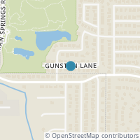 Map location of 7014 Gunston Lane, Arlington, TX 76017