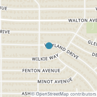 Map location of 3621 Wayland Drive, Fort Worth, TX 76133