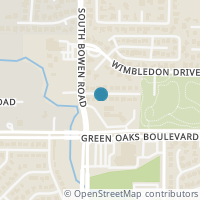 Map location of 2418 Courtland Drive, Arlington, TX 76017