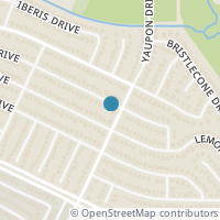 Map location of 416 Kalmia Drive, Arlington, TX 76018