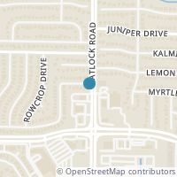 Map location of 700 Cornfield Drive, Arlington, TX 76017