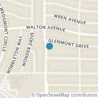 Map location of 5625 Woodway Drive, Fort Worth, TX 76133