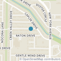 Map location of 1706 Rockdale Drive, Arlington, TX 76018