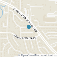Map location of 4404 Rain Forest Drive, Arlington, TX 76017