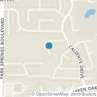 Map location of 5309 Winged Foot Drive, Arlington, TX 76017