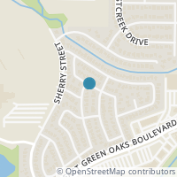 Map location of 5201 Barberry Drive, Arlington, TX 76018