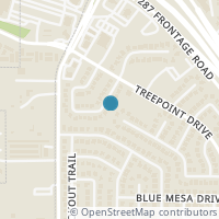Map location of 6210 Vista Wood Dr, Arlington TX 76017