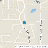 Map location of 5107 Caliente Drive, Arlington, TX 76017
