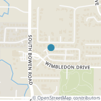 Map location of 2425 Kingsford Court, Arlington, TX 76017