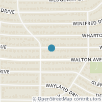 Map location of 3605 Wren Avenue, Fort Worth, TX 76133