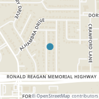 Map location of 6421 Yorkshire Drive, Forest Hill, TX 76119