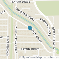 Map location of 1702 Creede Avenue, Arlington, TX 76018