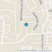 Map location of 5100 Bedford Court, Arlington, TX 76017