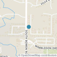 Map location of 5100 Deerwood Park Drive, Arlington, TX 76017