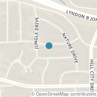 Map location of 626 Jellison Boulevard, Duncanville, TX 75116