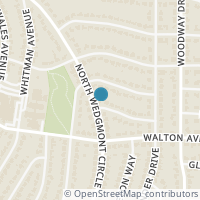 Map location of 5509 Wedgmont Circle N, Fort Worth, TX 76133