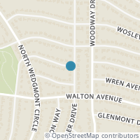 Map location of 5520 Wonder Dr, Fort Worth TX 76133