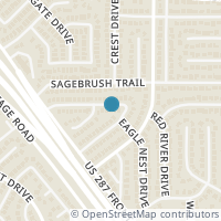 Map location of 5810 Santa Fe Drive, Arlington, TX 76017