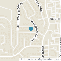 Map location of 2007 Thames Drive, Arlington, TX 76017
