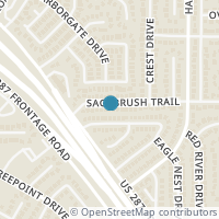 Map location of 5918 Sagebrush Trl Ste 900, Arlington TX 76017