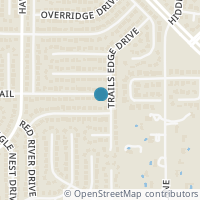 Map location of 5702 Sagebrush Trail, Arlington, TX 76017