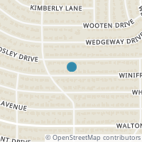 Map location of 3612 Winifred Dr, Fort Worth TX 76133