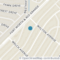 Map location of 5616 Wheaton Drive, Fort Worth, TX 76133
