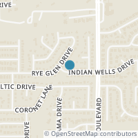 Map location of 3815 Indian Wells Dr, Arlington TX 76017