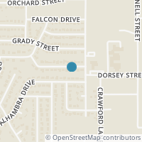 Map location of 3840 Oak Haven Dr, Forest Hill TX 76119