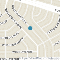 Map location of 5532 Odessa Avenue, Fort Worth, TX 76133