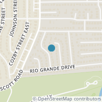 Map location of 1333 Colorado Drive, Benbrook, TX 76126