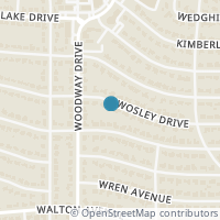 Map location of 3809 Wosley Dr, Fort Worth TX 76133