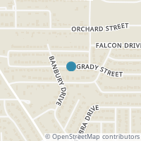 Map location of 3612 Grady St, Forest Hill TX 76119