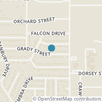 Map location of 3821 Grady St, Forest Hill TX 76119