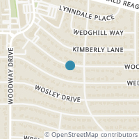 Map location of 3709 Wooten Dr, Fort Worth TX 76133
