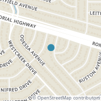 Map location of 5220 Rutland Avenue, Fort Worth, TX 76133