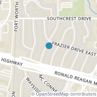 Map location of 5313 Townsend Drive, Fort Worth, TX 76115