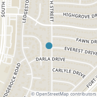 Map location of 5600 Wentworth Street, Fort Worth, TX 76132