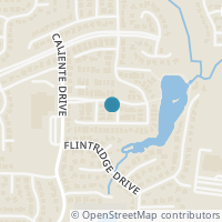 Map location of 4730 Misty Oak Lane, Arlington, TX 76017