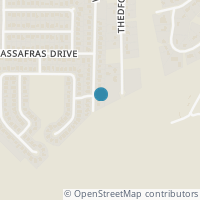 Map location of 2304 Vine Lane, Dallas, TX 75217