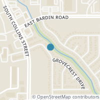 Map location of 4727 Abbott Avenue, Arlington, TX 76018